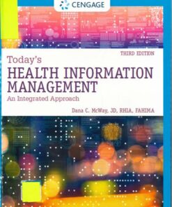 Todays Health Information Management  3rd by Dana C. McWay