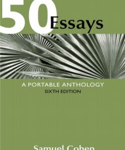 50 Essays A Portable Anthology 6th Edition