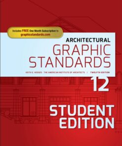 Architectural Graphic Standards Student Edition 12th Edition