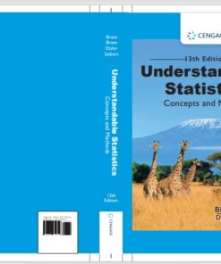 Understandable Statistics Concepts and Methods 13th Edition By Charles Henry Brase