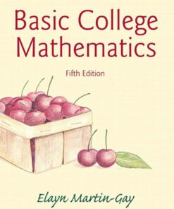 Basic College Mathematics 5th Edition