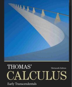 Thomas Calculus Early Transcendentals 13th Edition