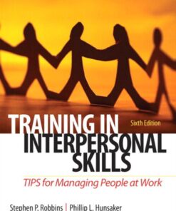 Training in Interpersonal Skills TIPS for Managing 6th Edition