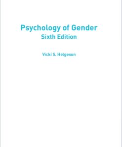 Psychology of Gender 6th Edition by Vicki S. Helgeson