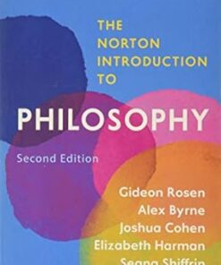 The Norton Introduction to Philosophy 2nd Edition by Gideon Rosen