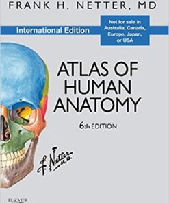 Atlas of Human Anatomy Sixth 6th Edition 25 Anniversary by Frank H. Netter