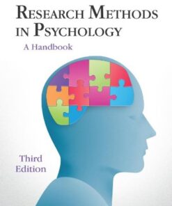 Research Methods in Psychology A Handbook 3rd Edition by Wendy A. Schweigert