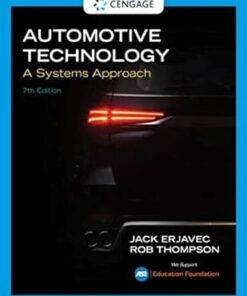 Automotive Technology A Systems Approach 7th Edition