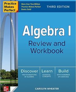 Algebra I Review and Workbook 3rd Edition by Carolyn Wheater
