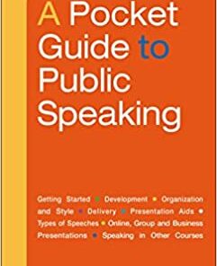 A Pocket Guide to Public Speaking 5th Edition