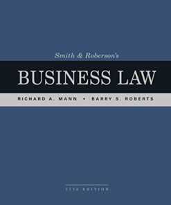 Smith and Roberson's Business Law 17th edition