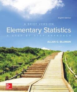 Elementary Statistics A Brief Version 8th Edition- Allan Bluman