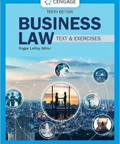 Business Law Text & Exercises 10th by Roger LeRoy Miller