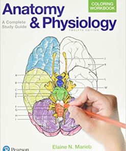 Anatomy & Physiology Coloring Workbook A Complete Study Guide 12th Edition