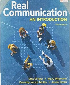 Real Communication An Introduction 5th Edition