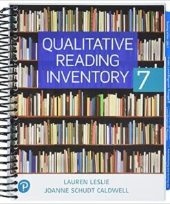 Qualitative Reading Inventory 7e 7th Edition
