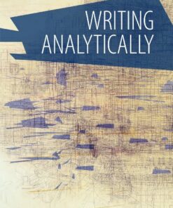 Writing Analytically 7th (2014, Cengage Learning) - 9781285436500