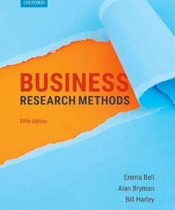 Business Research Methods 5th Edition