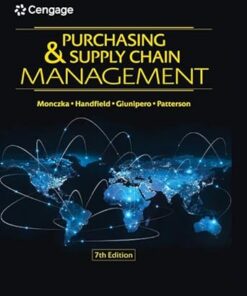 Purchasing and Supply Chain Management?7th Edition by Robert M. Monczka