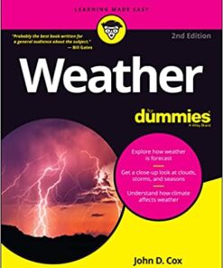 Weather For Dummies (2021, For Dummies) - 9781119811008