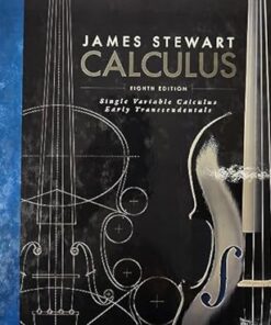Single Variable Calculus Early Transcendentals 8th Edition by James Stewart