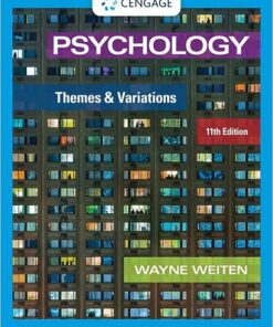 Psychology Themes and Variations by Wayne Weiten