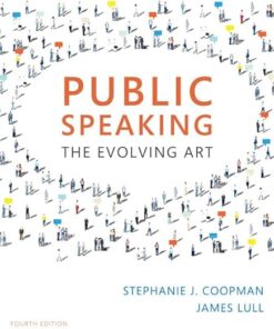 Public Speaking The Evolving Art 4th Edition by Stephanie J. Coopman