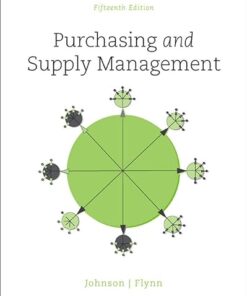 Purchasing and Supply Management 15th Edition