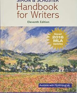 Simon & Schuster Handbook for Writers 2016 MLA Update 11th Edition
