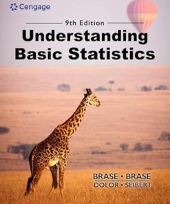 Understanding Basic Statistics 9th Edition by Charles Henry Brase