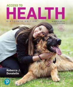 Access to Health 6th Edition by Rebecca J. Donatelle