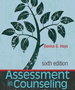 Assessment in Counseling Procedures and Practices 6th Edition