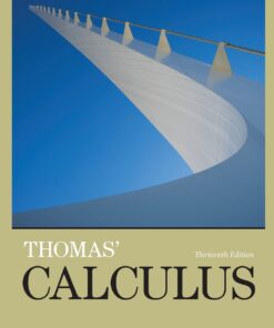 Thomas'calculus 13th Edition