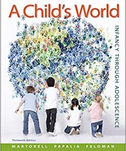 A Child's World Infancy Through Adolescence 13th Edition