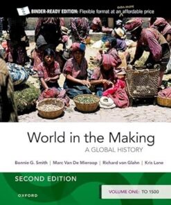 World in the Making Volume One to 1500 2nd Edition