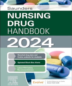 Saunders Nursing Drug Handbook 2024 Edition by Robert Kizior