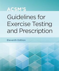 ACSM's Guidelines for Exercise 11th Edition
