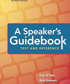 A Speaker's Guidebook Text and Reference 7th Edition