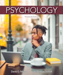 Psychology 13th Edition by David G. Myers