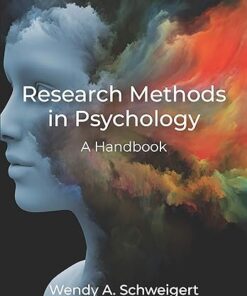 Research Methods in Psychology A Handbook?4th Edition