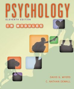 Psychology in Modules 11th Edition by David G. Myers