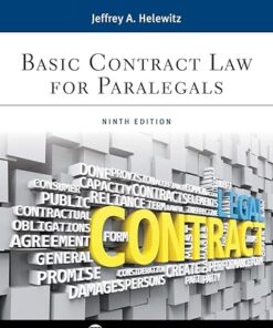 Basic Contract Law for Paralegals  9th Edition