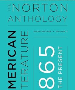 The Norton Anthology of American Literature 9e 9th Edition Volumes C, D, E