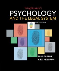 Wrightsman's Psychology and the Legal System 9th Edition