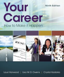 Your Career How To Make It Happen 9th Edition- Lauri Harwood
