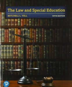 The Law and Special Education 5th