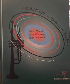 Production and Operations Analysis 7th Edition