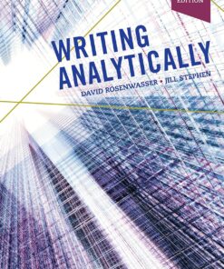 Writing Analytically 8th Edition by David Rosenwasser