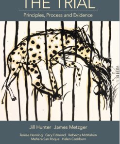 The Trial  Principles, Process and Evidence 2nd Edition