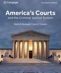 America's Courts and the Criminal Justice System 14th Edition
